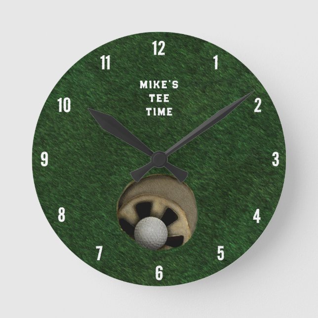 Creative Golf Round Clock (Front)