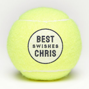 Creative Good Luck Tennis Balls