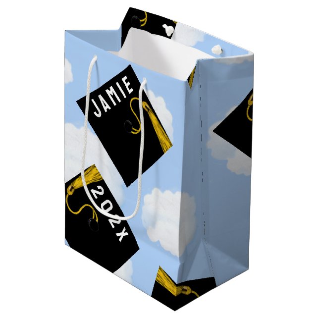 Creative Graduation 2025 Medium Gift Bag (Front Angled)
