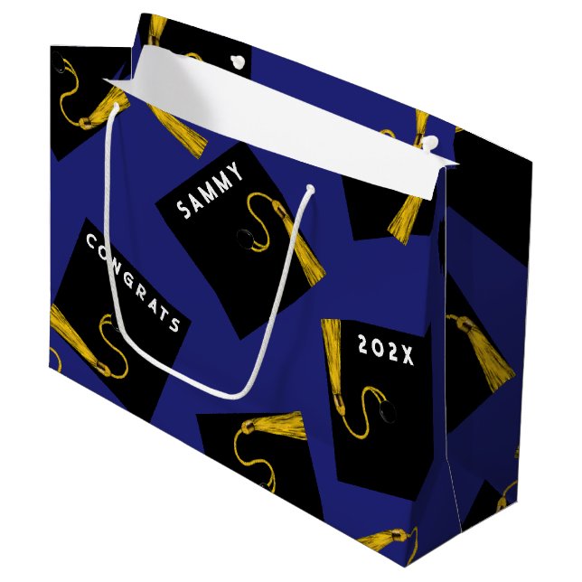 Creative Graduation Large Gift Bag (Front Angled)