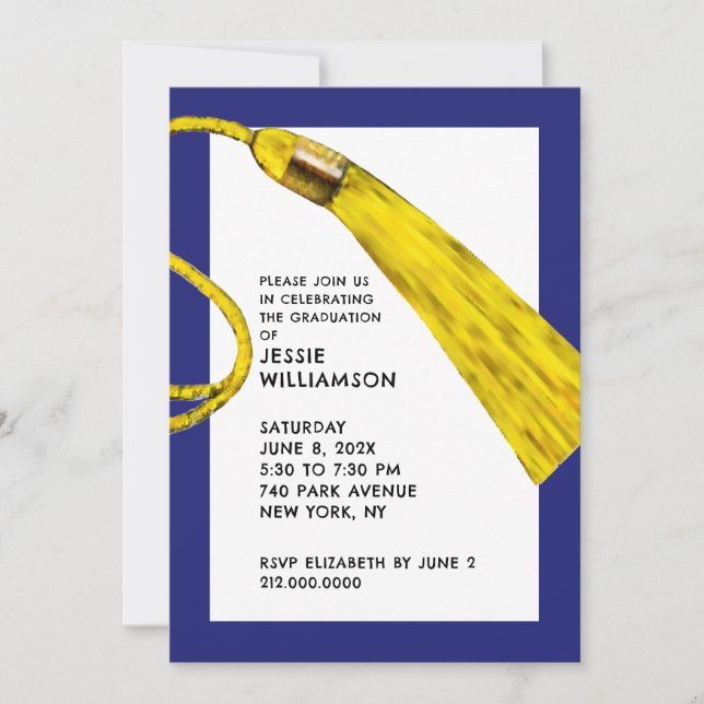 Creative Graduation Party Invitations (Front)