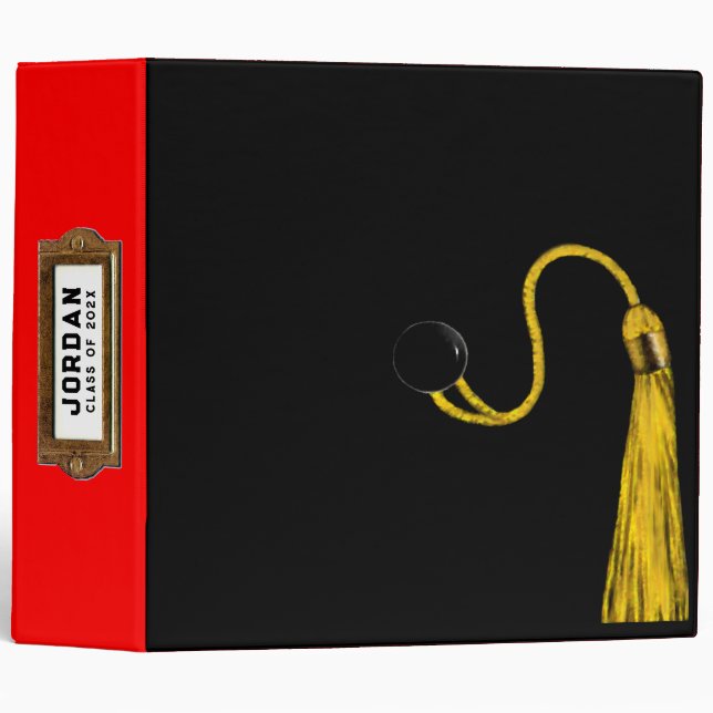Creative Graduation Scrapbook Binder (Front/Spine)