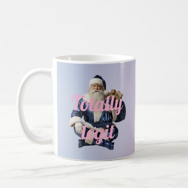 Creative Graphic Winter Holiday Mug – Unique Cozy  (Left)