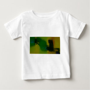 Creative Green Yellow Abstract Baby T-Shirt