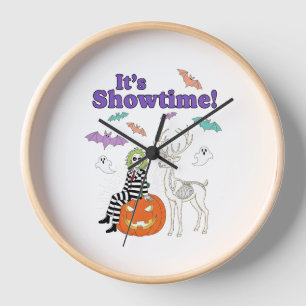 Creative Halloween Themed Clock