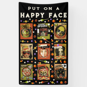 Creative Halloween Vintage Decor Banner