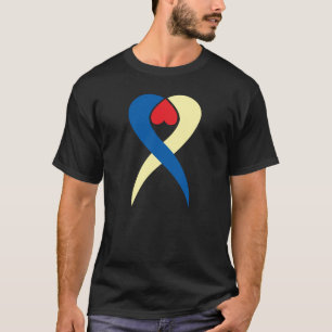 Creative Heart Letter X Monogram T-Shirt