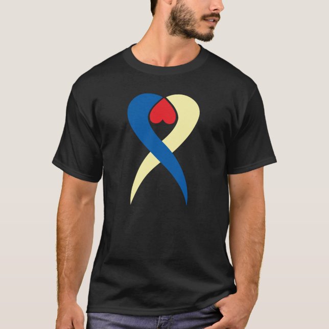 Creative Heart Letter X Monogram T-Shirt (Front)