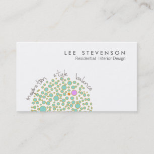 Creative Interior Design Business Card