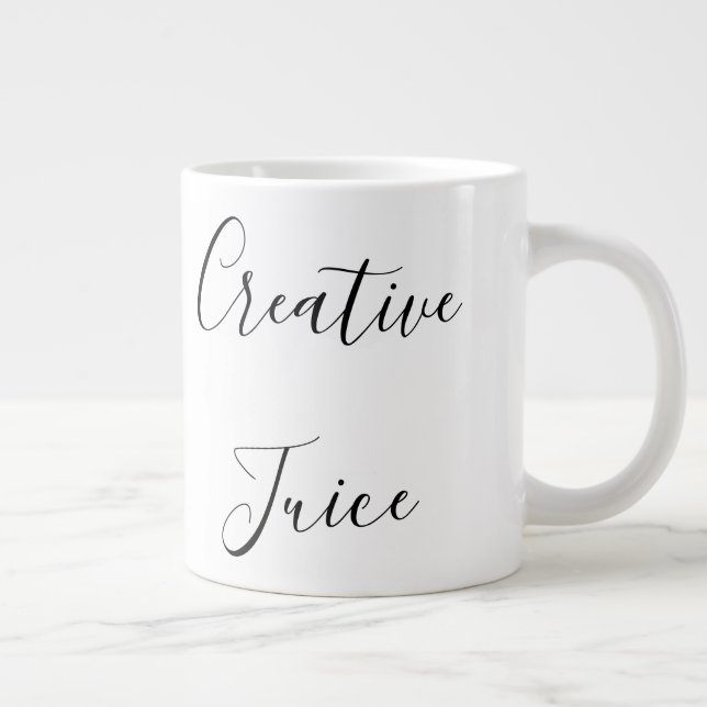 Creative Juice Large Coffee Mug (Right)