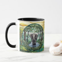 Creative Jungle Mug by Nickys Art