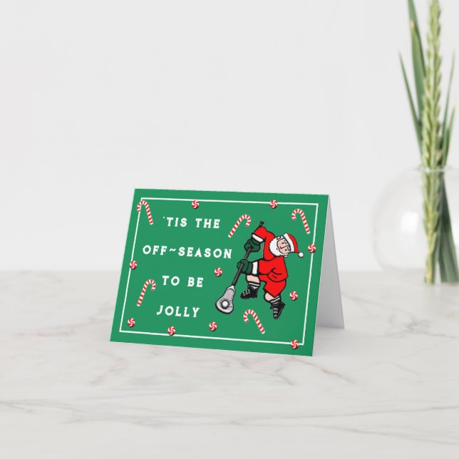 Creative Lacrosse Christmas Holiday (Front)