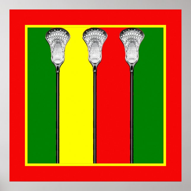 Creative Lacrosse Decor (Front)