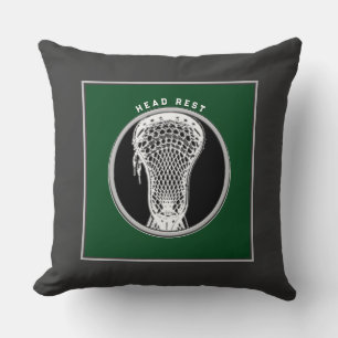 Creative Lacrosse Decor Throw Pillow
