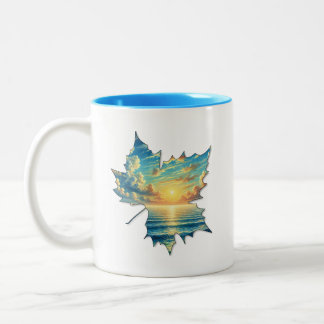 Creative Leaf Mug for coffee or tea