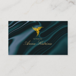 Creative Luxury Tattoo Artist Elegant appointment Business Card