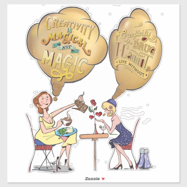 Creative Magic Break Time with Friends (Sheet)