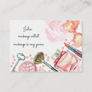 creative makeup artist Business Card