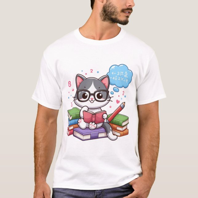 Creative Math Design T-Shirt (Front)