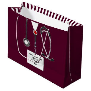 Creative Medical School Graduation Large Gift Bag