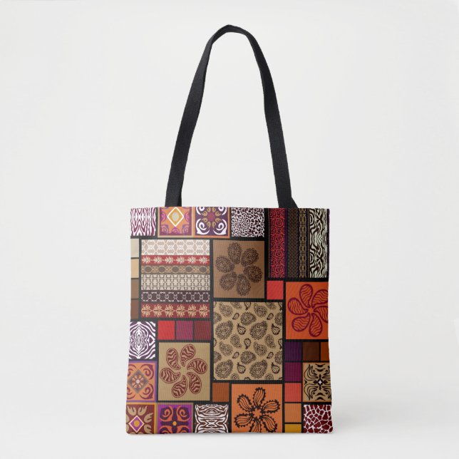 Creative mega set of seamless patterns inspired by tote bag (Front)