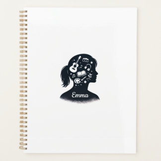 Creative Mind Silhouette | Personalized Artistic Planner