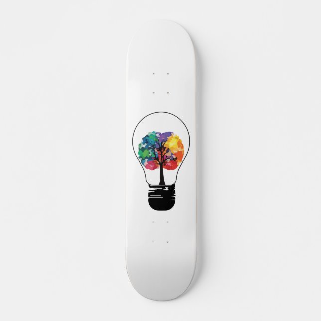 Creative Mind Skate Deck (Front)