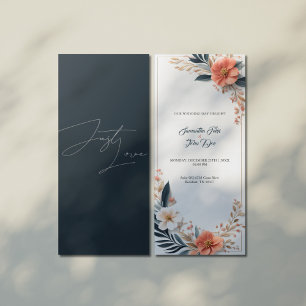 Creative Minimalist Wedding Invitation Card