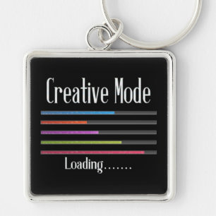 Creative Mode Loading Artist Key Chain