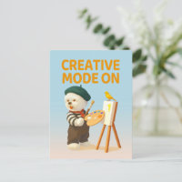 Creative Mode On: Painter Bichon Dog Artist Art