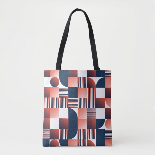 Creative Modern Geometrical Seamless Pattern Tote Bag (Front)