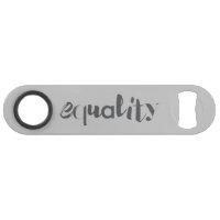 Creative, modern, playful, cool design of Equality