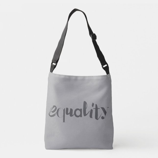 Creative, modern, playful, cool design of Equality Crossbody Bag (Back)