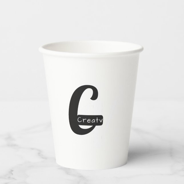 Creative Mug for Artists Paper Cups (Front)