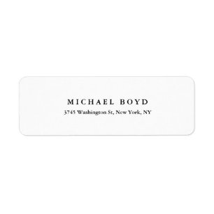 Créative Noir & Blanc Classique Professionnel