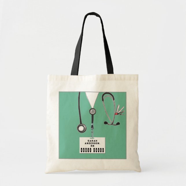 Creative Nurse Gift Bag Tote (Front)