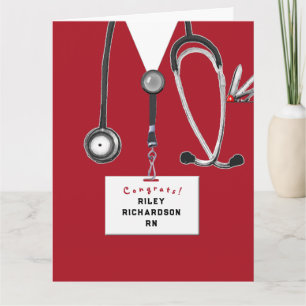 Creative Nurse Graduation Card