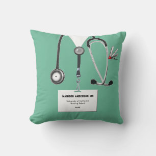Creative Nurse Graduation Gift Throw Pillow