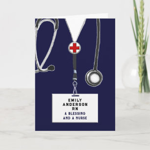 Creative Nursing School Graduation Card