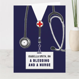 Creative Nursing School Graduation Card