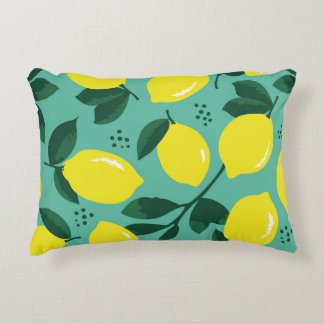 Creative pink-blue paint texture, abstract. accent pillow