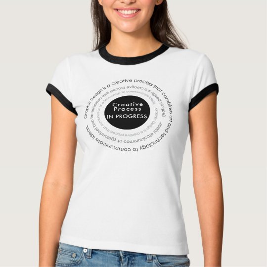 Creative Process in Progress Logo Tshirt