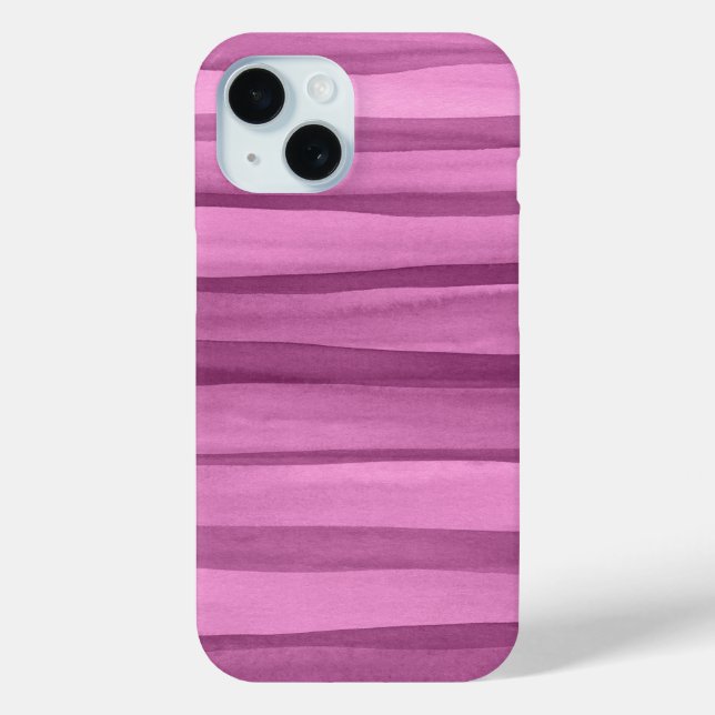 Creative Purple Watercolor Pattern Abstract Case-Mate iPhone Case (Back)