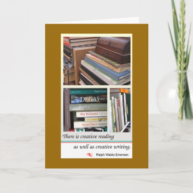 Creative Readin quote card (Front)