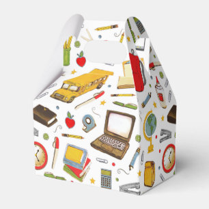 Creative School Theme Favor Box