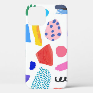 Creative Seamless pattern. Artistic universal back iPhone 12 Case