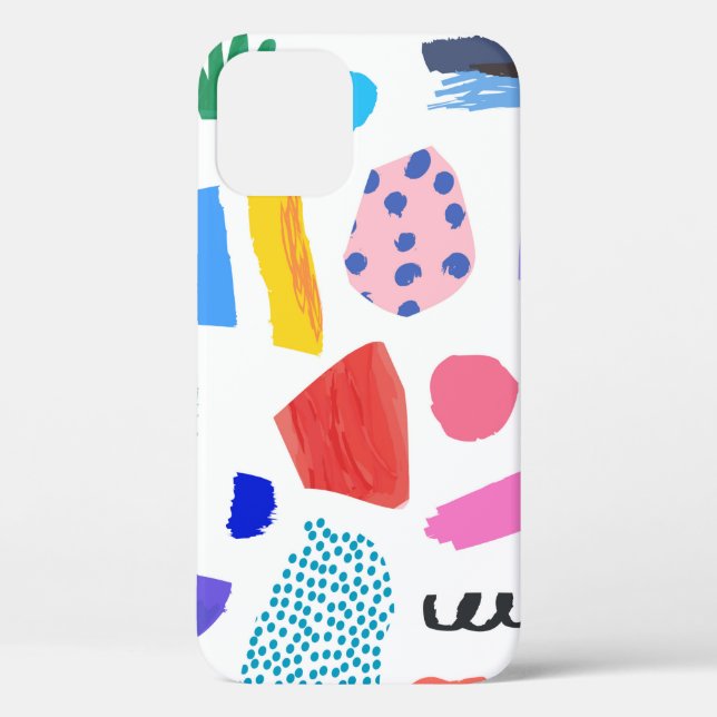 Creative Seamless pattern. Artistic universal back Case-Mate iPhone Case (Back)