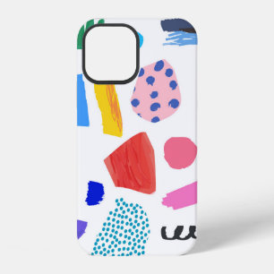 Creative Seamless pattern. Artistic universal back iPhone 12 Case