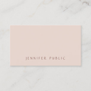 Creative Simple Professional Modern Elegant Colour Business Card