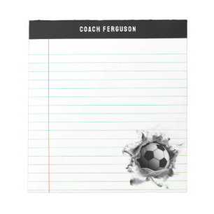Creative Soccer Gift Ideas Notepad